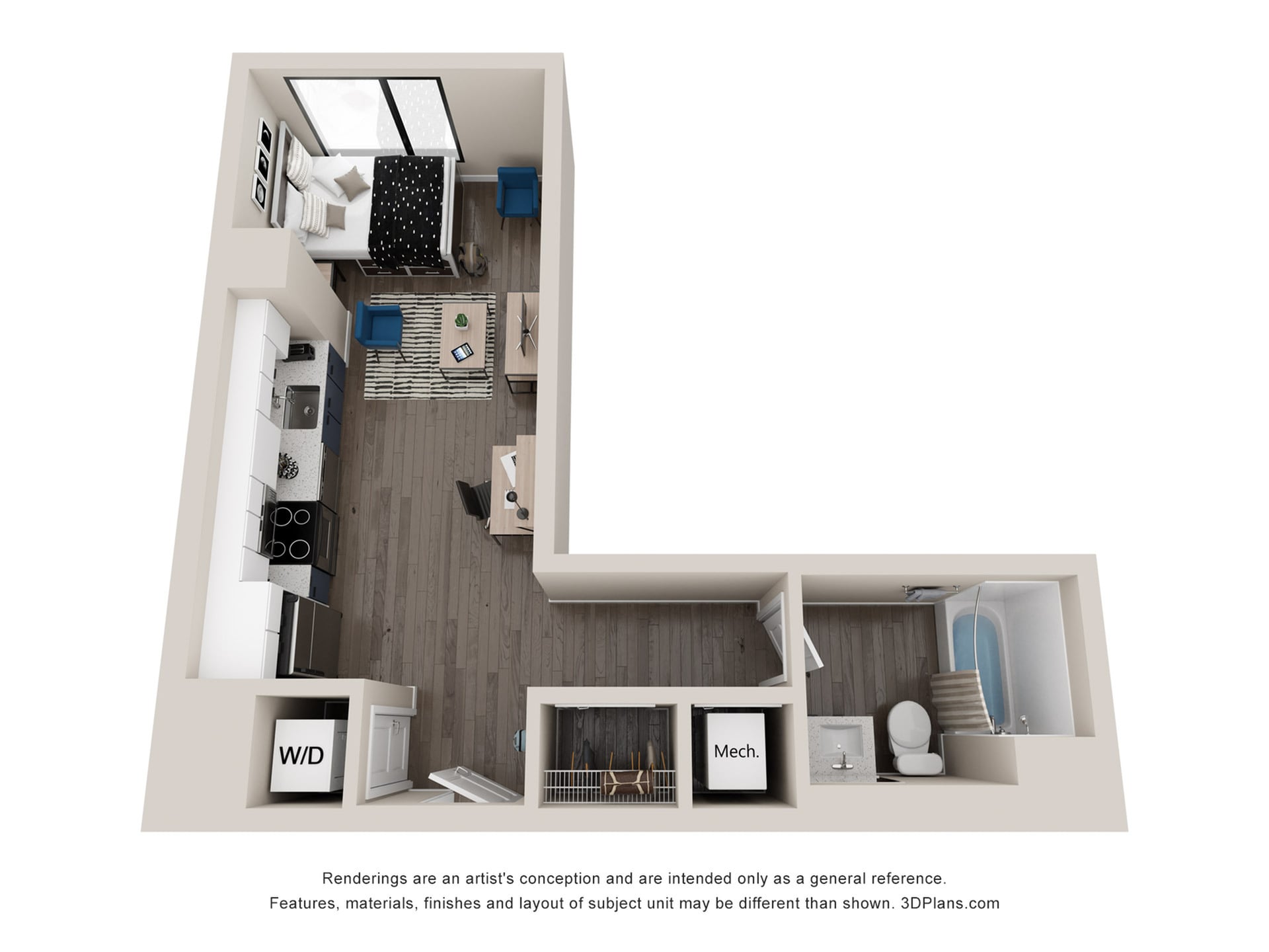 S1 - Studio Floor plan