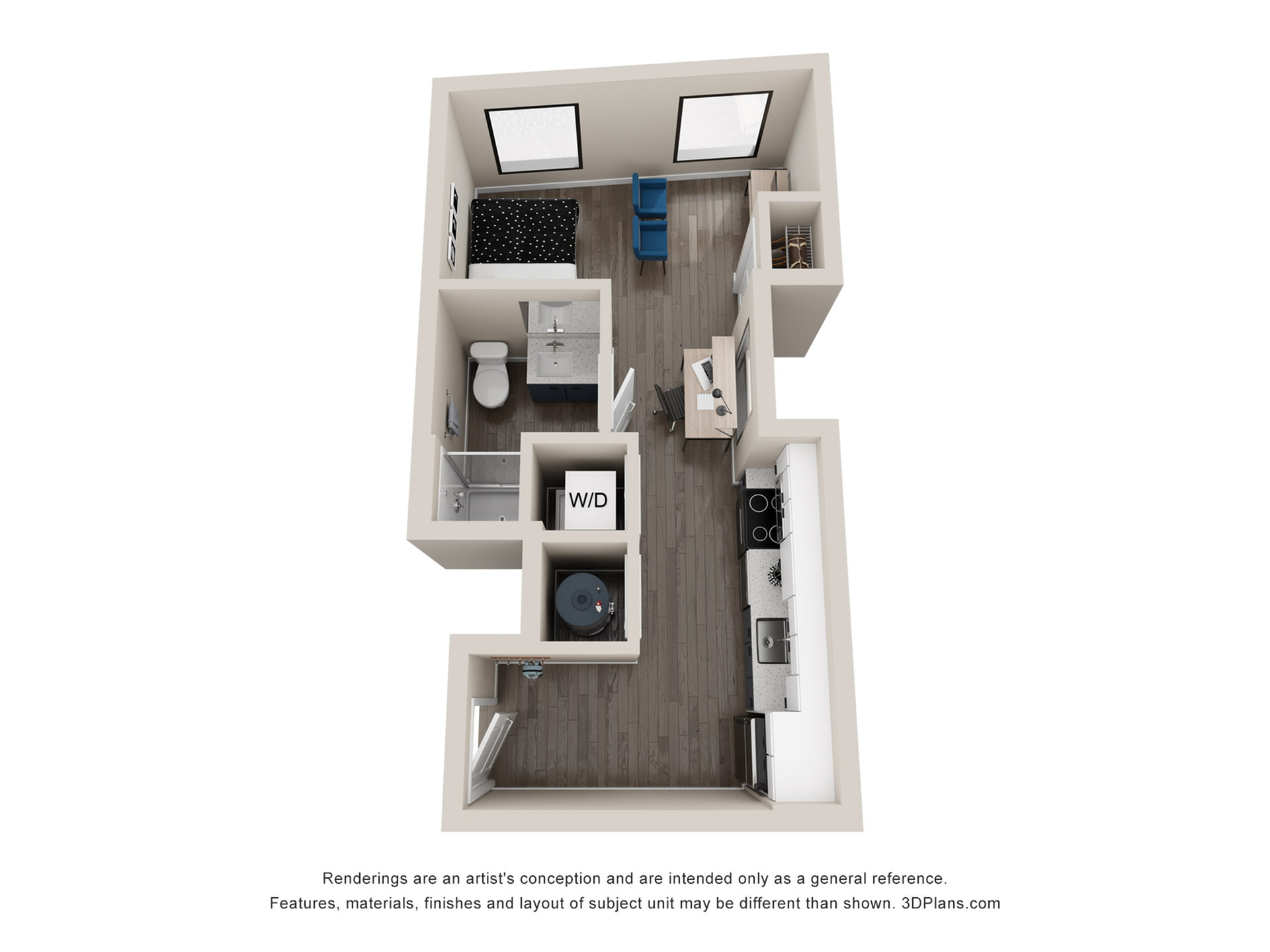 S2M - Studio Floor plan