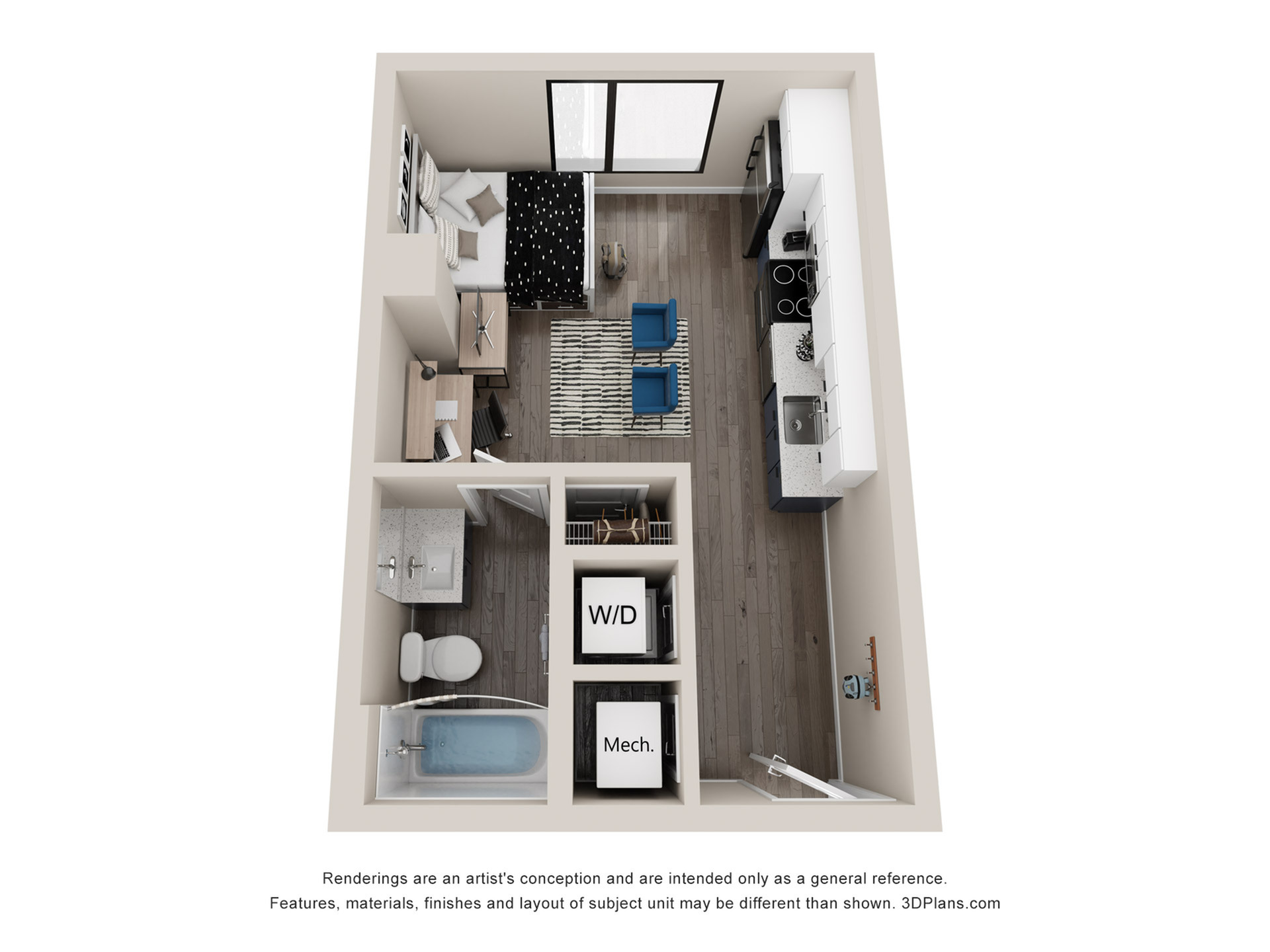 S2 - Studio Floor plan